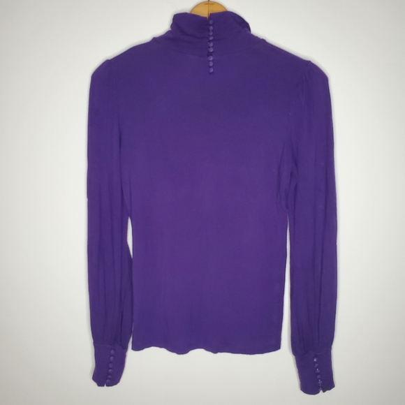 Purple turtleneck by Part Two - Picture 2 of 9